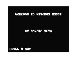 Wizards Quest Intro Screen 2
