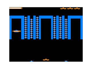 Astro Blast game screen #2 (with attack ship)