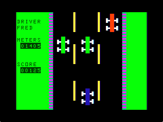Autobahn game screen