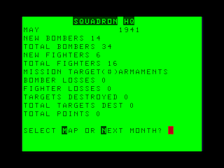 Bomber Command game screen #1