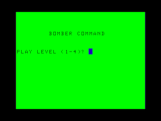 Bomber Command intro screen #2