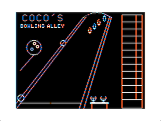 Coco's Bowling Alley game screen #1