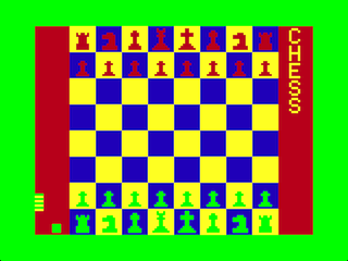 Chess game screen