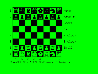 ChessD intro screen