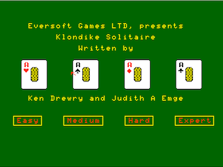 Classic Solitaire Klondike game screen #1