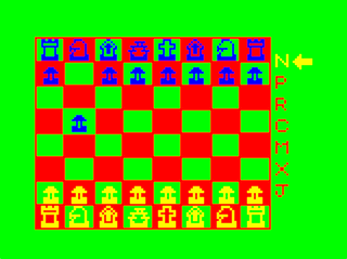 Color Modem Chess game screen #3