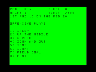 Color Bowl Football game screen #1