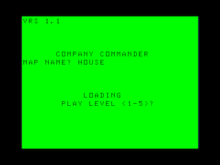 Company Commander intro screen #2
