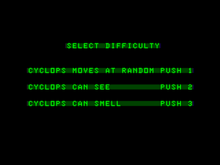 Cyclops game screen #3