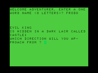 Dark Castle Game System game screen #1