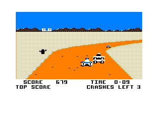 Desert Rider game screen