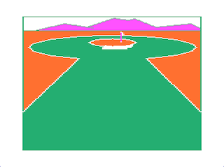 Desert Golf Hole #1 Tee view screen
