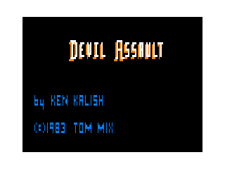 Devil Assault intro screen