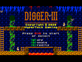 Digger III intro screen #2