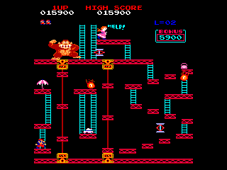 Donkey Kong screen #3