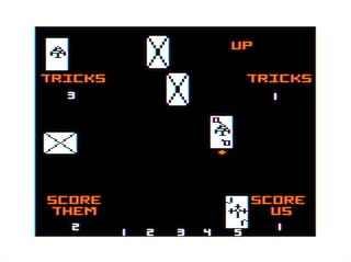Euchre Game screen #2