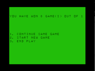 Euchre Game screen #3