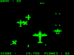 Fighter Pilot wave 2 game screen