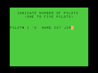 Flight game screen #2