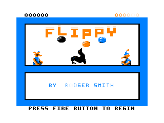 Flippy intro screen