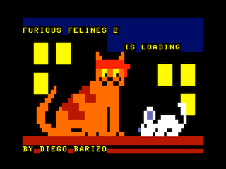 Furious Felines 2 intro screen #1