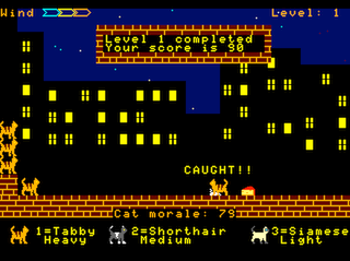 Furious Felines 2 Level 1 game screen #2