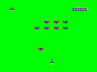 Galactic Attack game screen