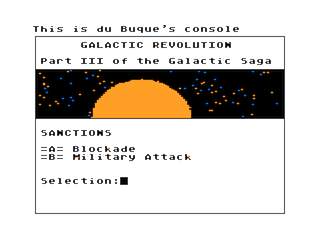 Galactic Revolution game screen #10