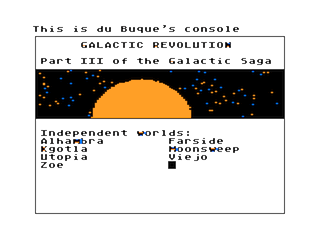 Galactic Revolution game screen #6