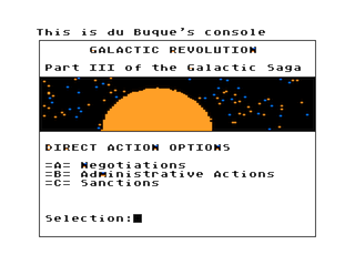 Galactic Revolution game screen #8