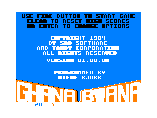 Ghana Bwana intro screen #2