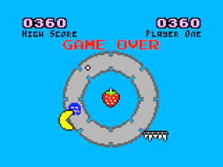 Ghost Rush Coco 3 16 color game screen #2