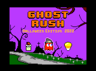 Ghost Rush: Halloween Edition Coco 3 intro screen