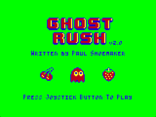 Ghost Rush Version 2 intro screen Coco 1/2