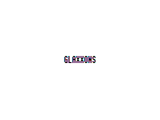 Glaxxons intro screen #2