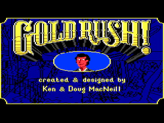 Gold Rush intro screen 5