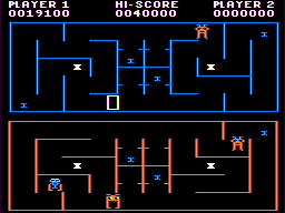 Grabber game screen (2nd maze)