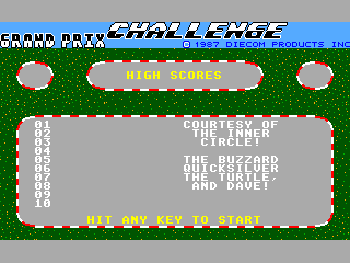 Grand Prix Challenge Intro 2 (hacked)