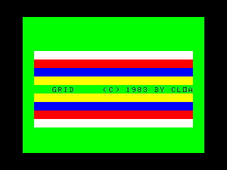 Grid Intro Screen 1