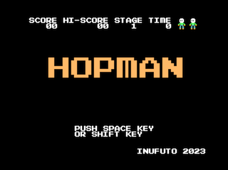 Hopman Intro screen (Coco 3)