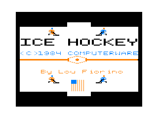 Ice Hockey intro screen