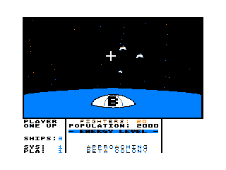 Intercept 4 in orbit game screen