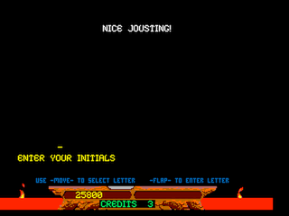 Joust game screen 3