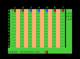 Klondike game screen #1