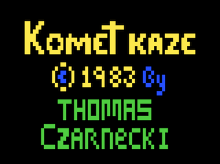 Komet Kaze intro screen