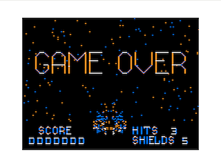 Kosmic Kamikaze game screen #4