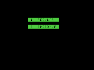 Kosmic Kamikaze intro screen #1