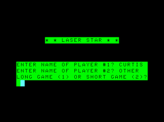 Laser Star game screen #1