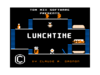 Lunchtime intro screen