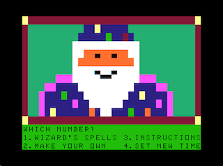 Magic Spells - Flash Spells menu screen